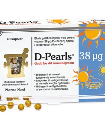Pharma Nord D Pearls 38 Mcg   40 Kapsler