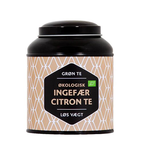 Grøn Te Ingefær Citron øko    100 Gram