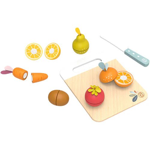 Fruits   Vegetables Cutting Playset  3 6 år   1 Stk