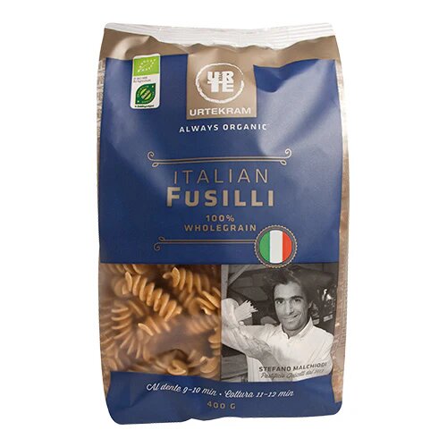 Fusilli Fuldkorn  Skruer  ø