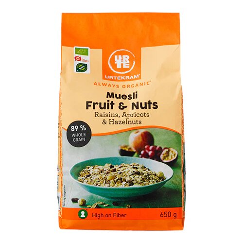 Mysli Fruit   Nuts øko    650 Gram