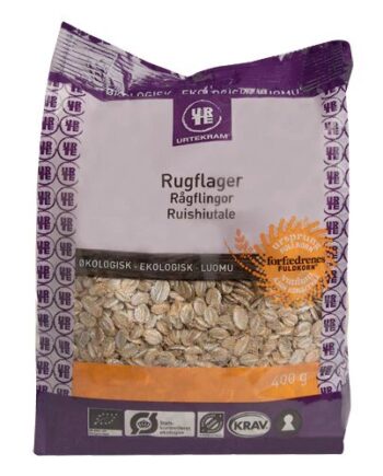 Rugflager økologisk   400 Gram