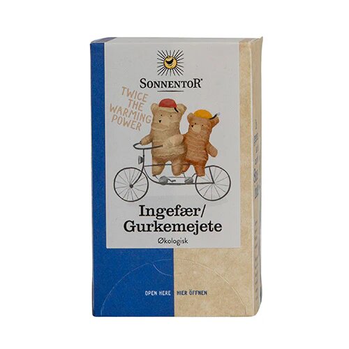 Ingefær Gurkemeje Te økologisk   18 Breve