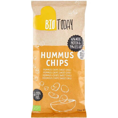 Hummuschips Med Sød Chili øko    75 Gram