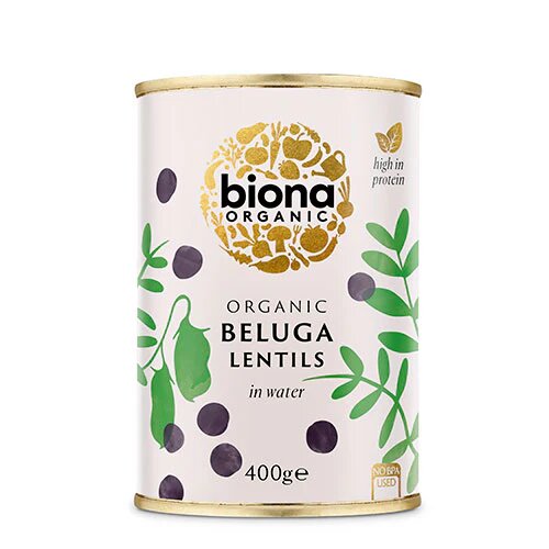 Belugalinser øko    400 Gram