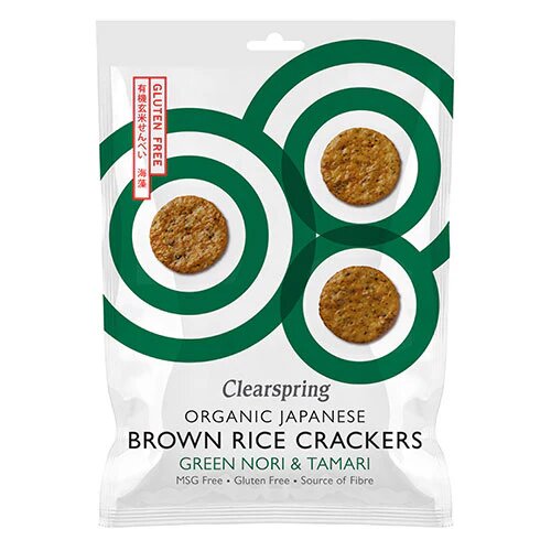 Rice Cracker Nori Tang   Tamari øko    40 Gram
