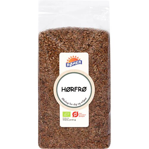 Hørfrø økologisk   500 Gram