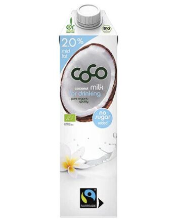 Kokosdrik 33  Kokos økologisk   1 Liter