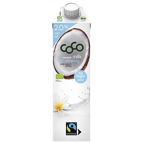Kokosdrik 33  Kokos økologisk   1 Liter