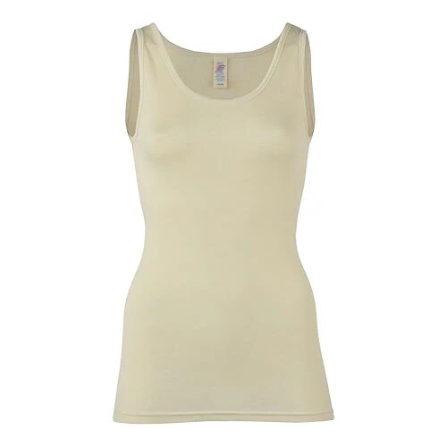 Top  Uld Silke  Natural  Str  42 44