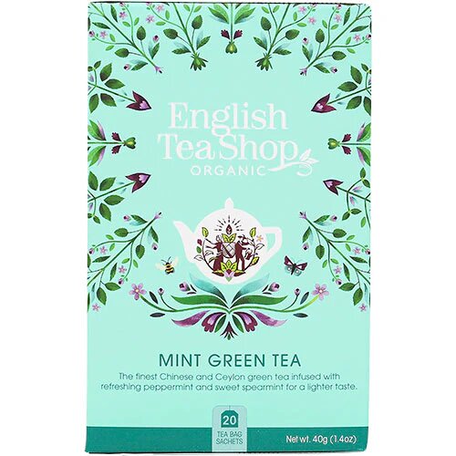 Mint Green Tea øko   20 Breve
