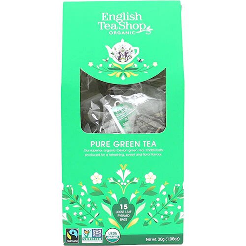 Pure Green Tea  øko   15 Breve