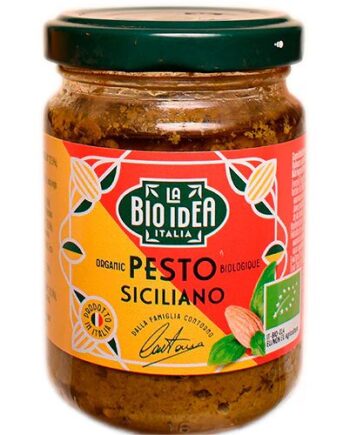 Pesto Siciliano øko  130 Gram