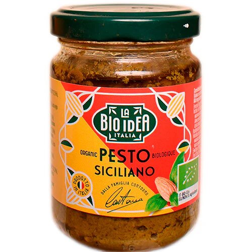 Pesto Siciliano øko  130 Gram