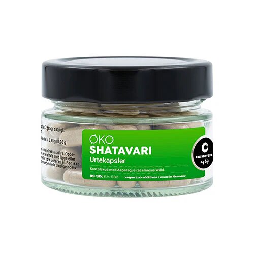 Shatavari Kapsler øko    80 Kapsler
