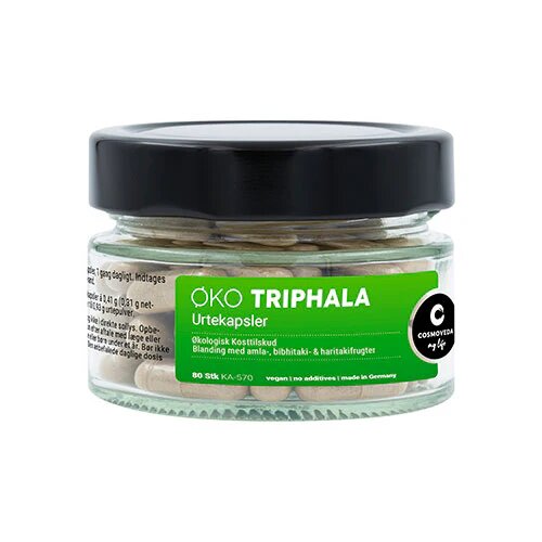 Triphala øko    80 Kapsler