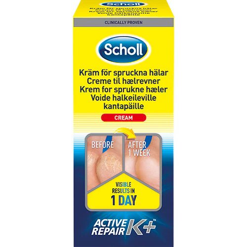 Scholl Heel Crack Cream Act Repair K
