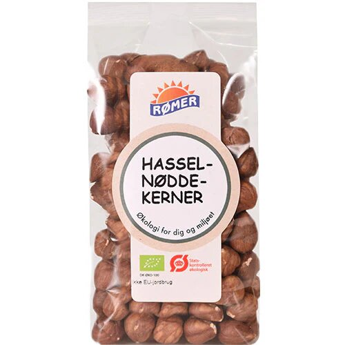 Hasselnøddekerner øko    200 Gram