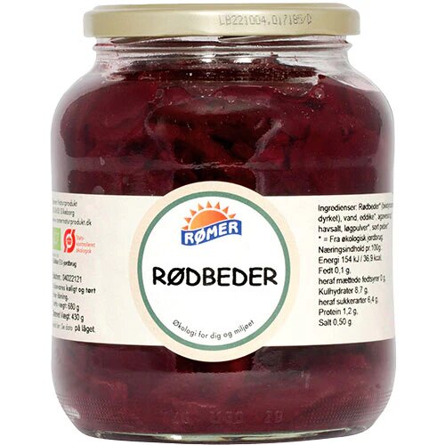 Rødbeder I Glas øko    680 Gram