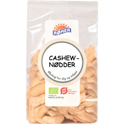 Cashewnødder øko    100 Gram