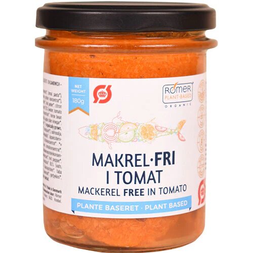 Makrel Fri I Tomat  øko    180 Gram