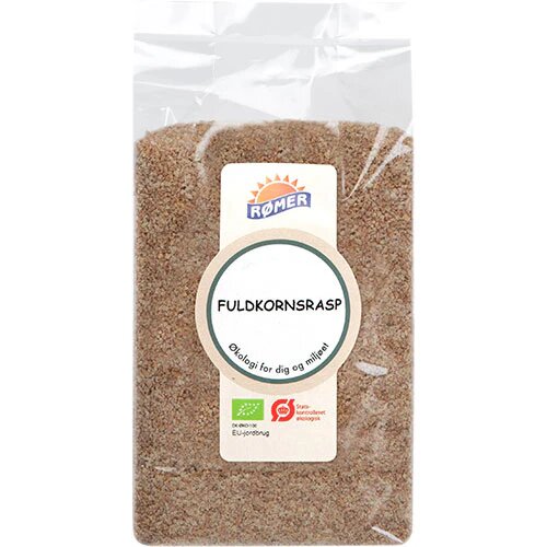 Fuldkornsrasp øko    300 Gram