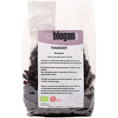 Tranebær øko    500 Gram