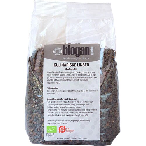 Kulinariske Linser ø Type Du   750 Gram