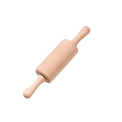 Børnekagerulle 17 Cm I Bøgetræ   1 Stk