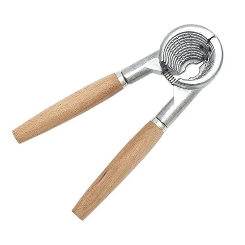 Nøddeknækker Metal M  Bøgetrægreb 19 Cm  1 Stk