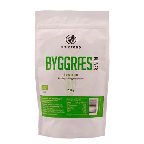 Byggræs Pulver øko    200 Gram