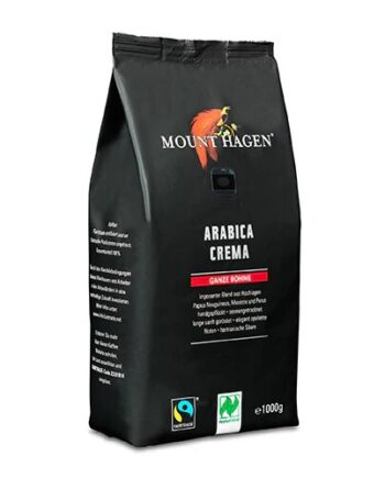 Kaffebønner Arabica Crema øko    1 Kg