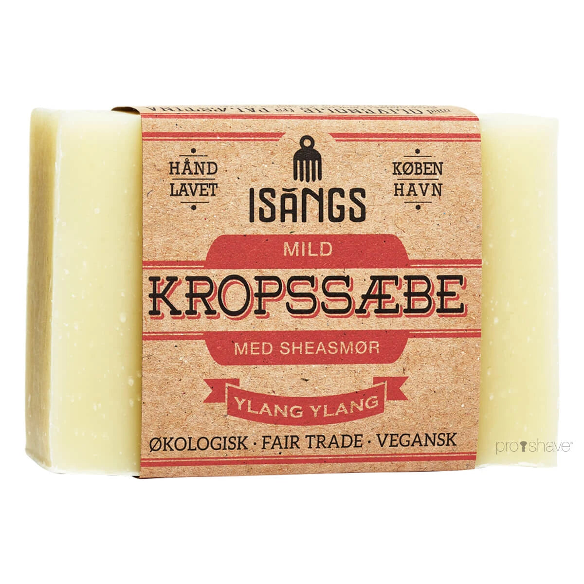 Isangs Mild Kropssæbe Med Sheasmør  Ylang Ylang  90 Gr