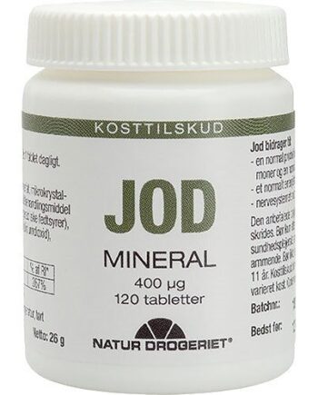 Natur Drogeriet Jod Tabletter 400 ? G  120tab