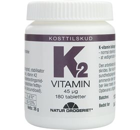 Natur Drogeriet K2 Vitamin  Bull  180 Tab