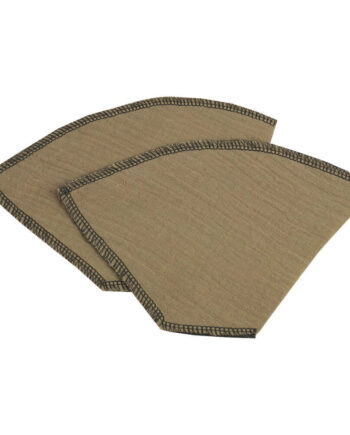 Genanvendelige Kaffefiltre 2 Lags   økologiske   2 Stk  Beige  4