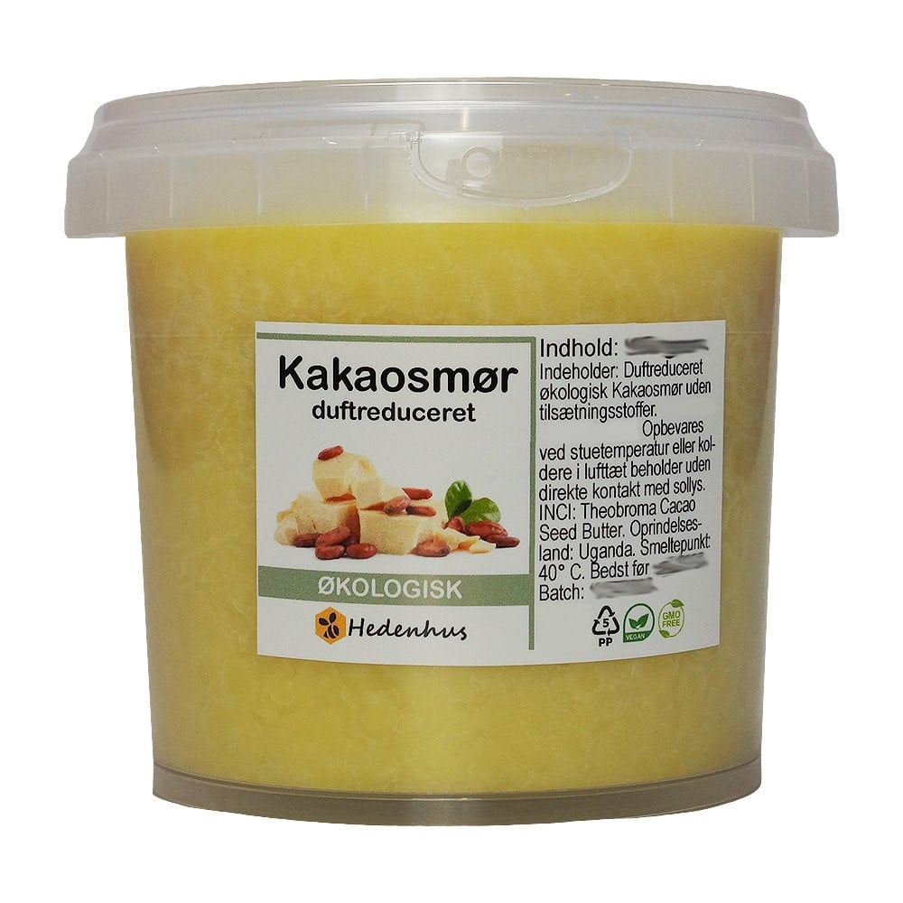 Kakaosmør  Duftreduceret   økologisk   100 Gram