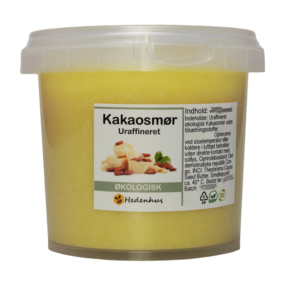 Kakaosmør  økologisk Uraffineret   100 Gram