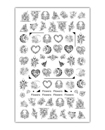 Klistermærker   Blomster Vi  L2