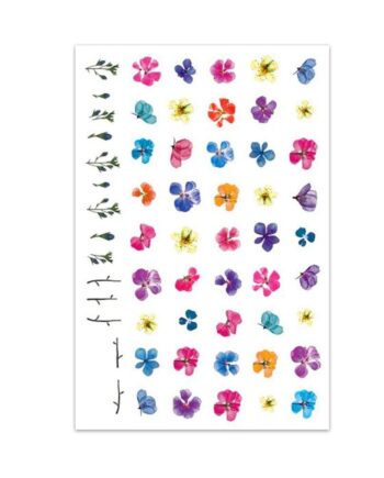 Klistermærker   Watercolor Flowers  C