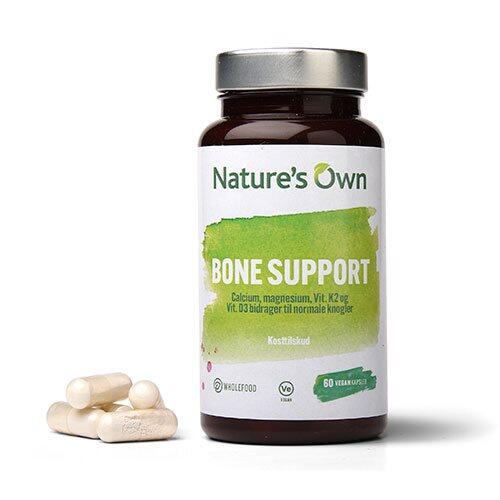 Natures Own Knogler   Bone Support Wholefood  60kap   51 80g