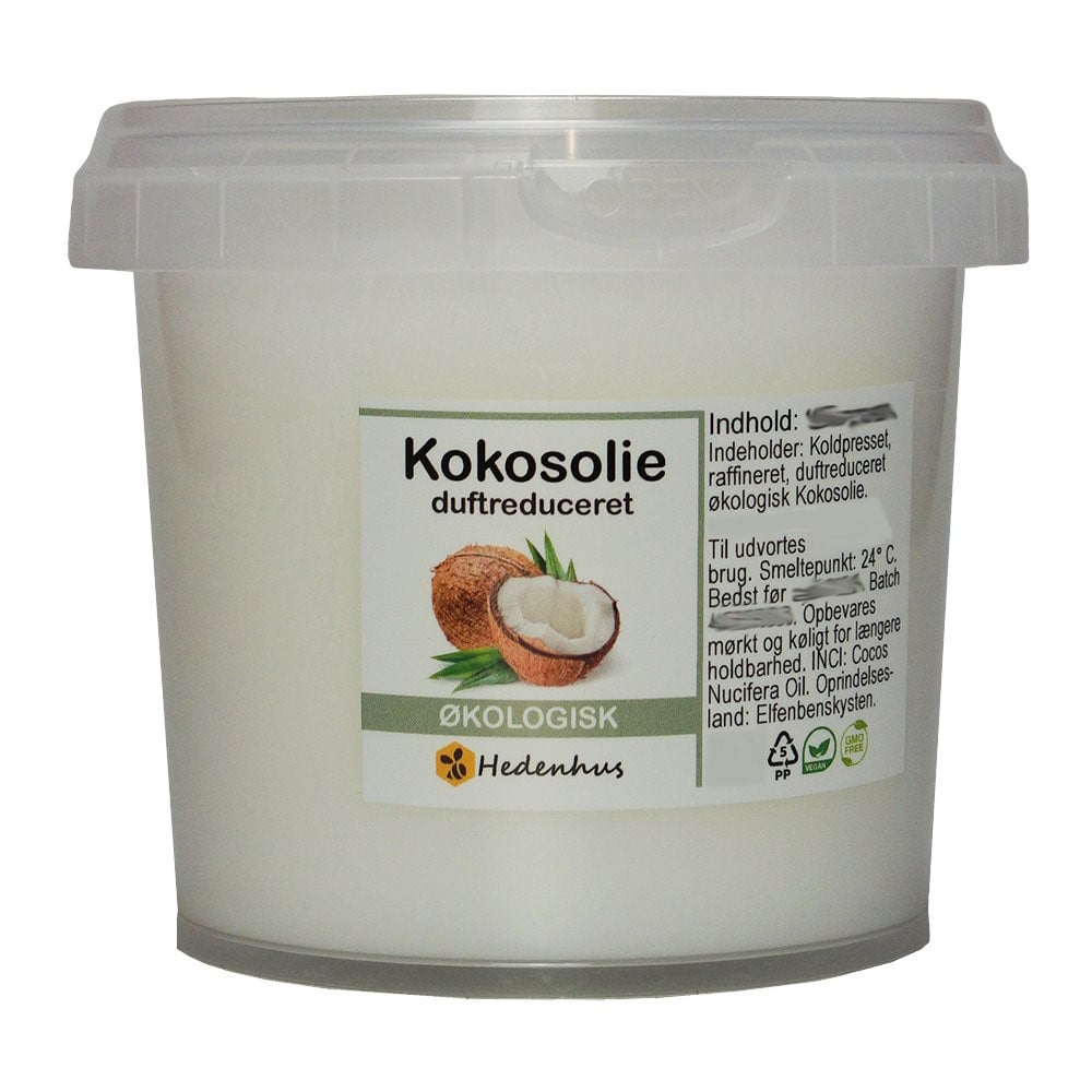 Kokosolie  økologisk   Duftfri   100 Gram