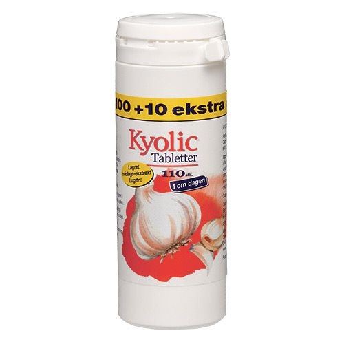 Kyolic 1 Om Dagen  100 Tabl    10 Tabl  Ekstra