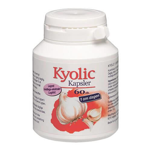 Kyolic 1 Om Dagen 60 Kapsler