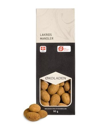 økoladen Lakridsmandler ø  90g