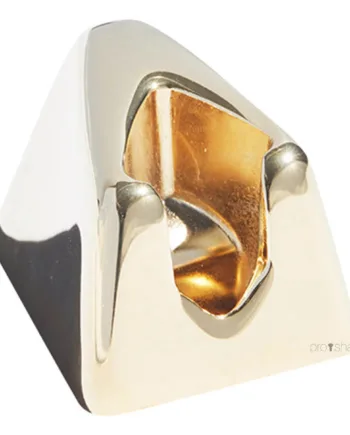 Leaf Shave Stand  The Leaf  Gold