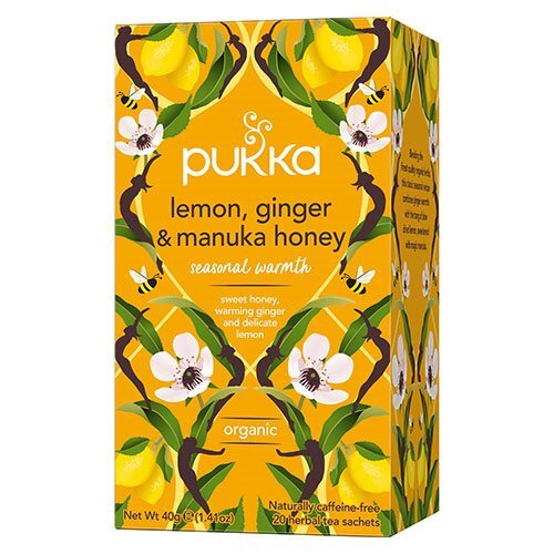 Pukka Lemon  Ginger   Manuka Honey Te ø   20br