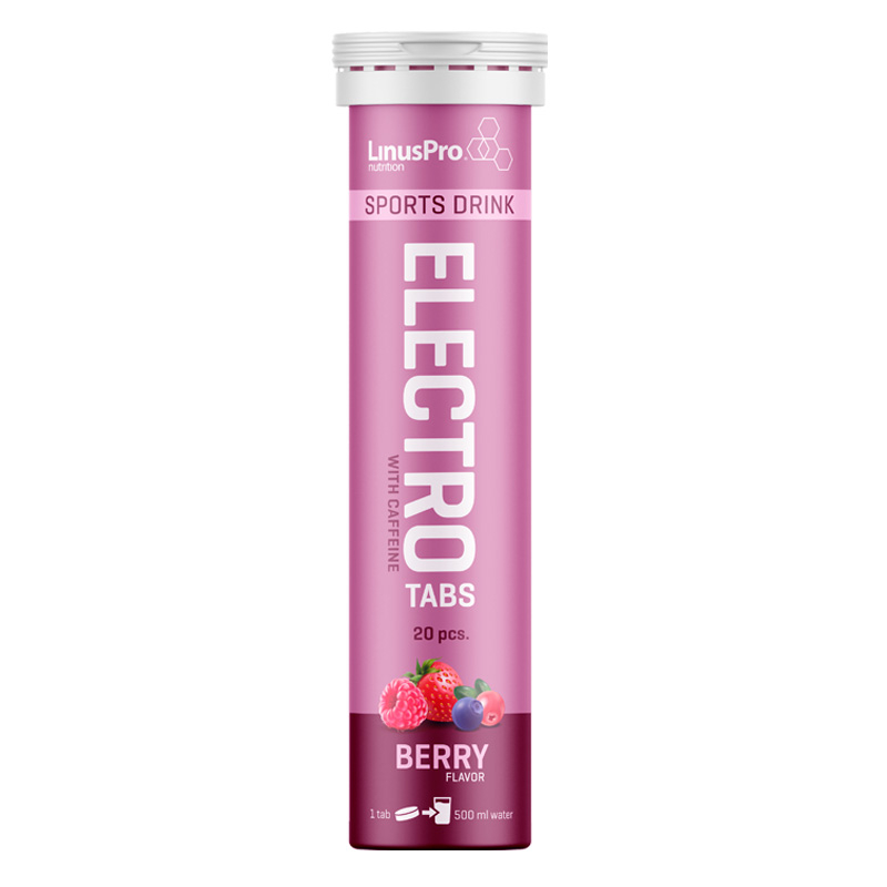 Linuspro Electrolyt Zero Tabs Berry Flavour 20 Stk