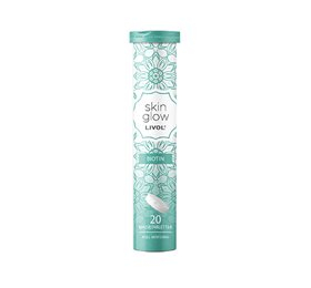 Livol Brusetablet Skin Glow M  æble Og Mint  Bull  20 Tab