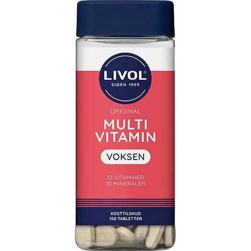 Livol Multi Total Voksne  150 Tab   200 G